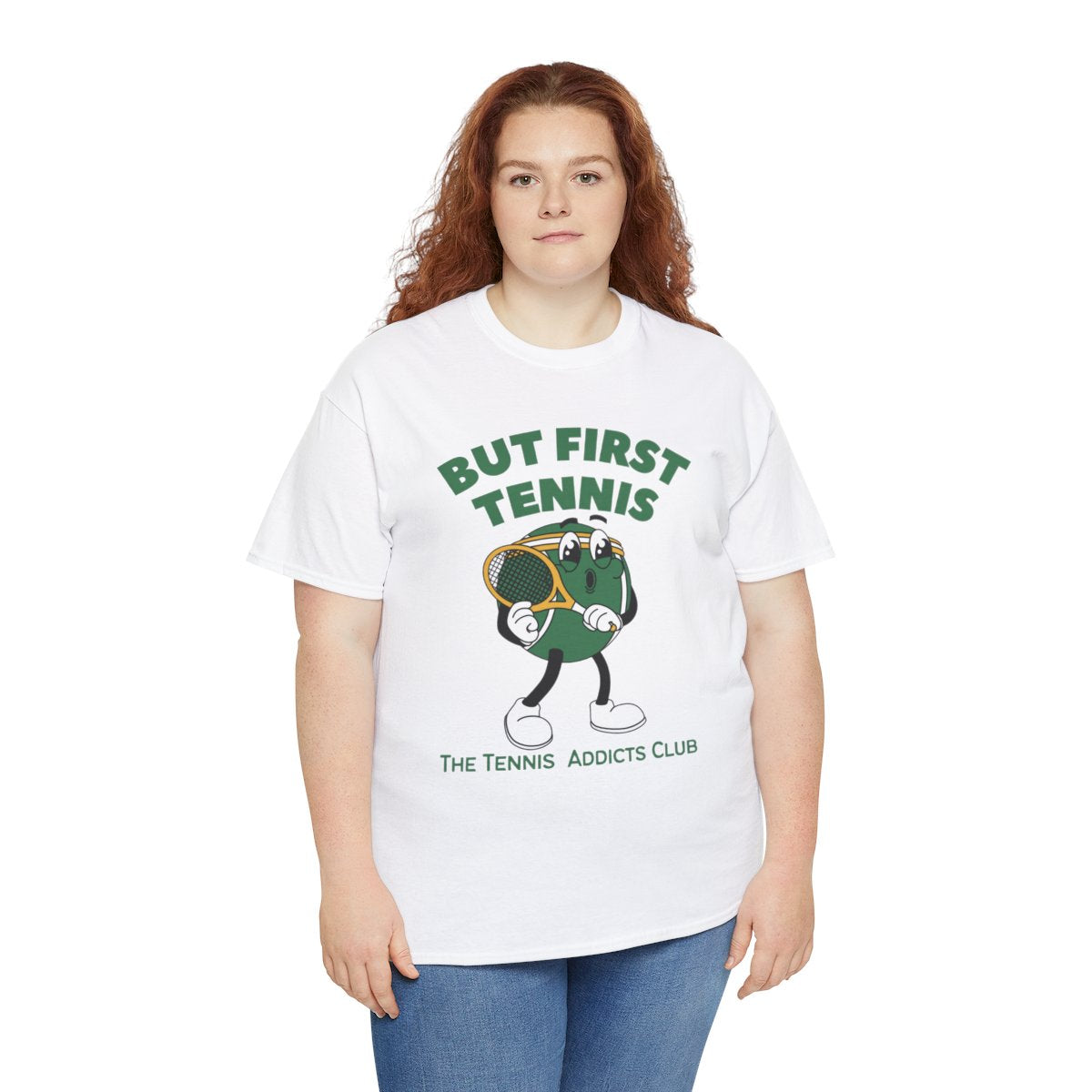 BUT FIRST TENNIS 3 - Tennis Basic Tee