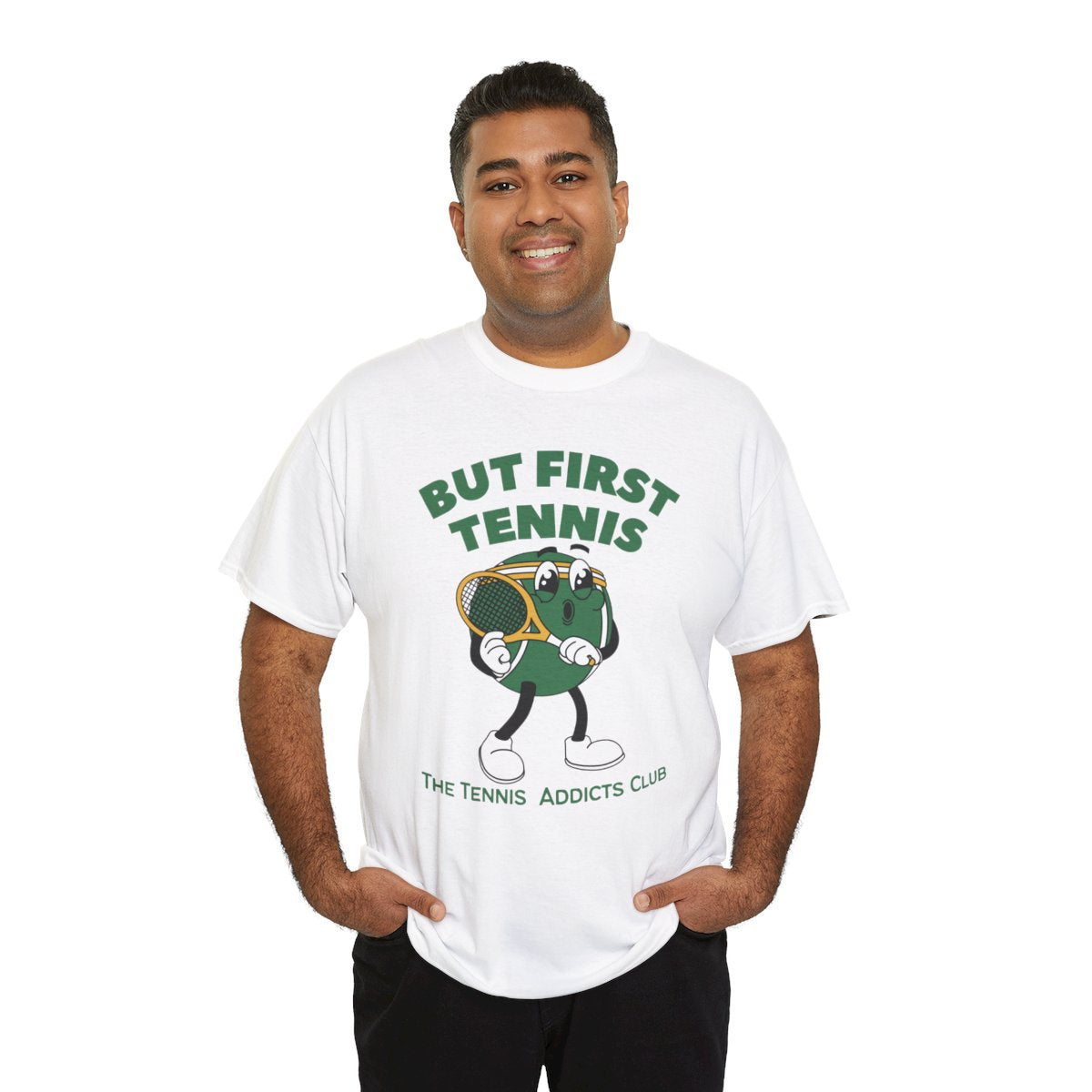 BUT FIRST TENNIS 3 - Tennis Basic Tee