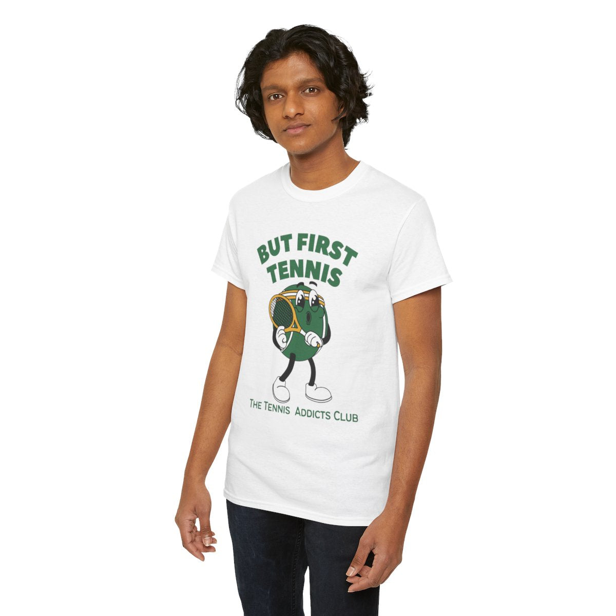 BUT FIRST TENNIS 3 - Tennis Basic Tee