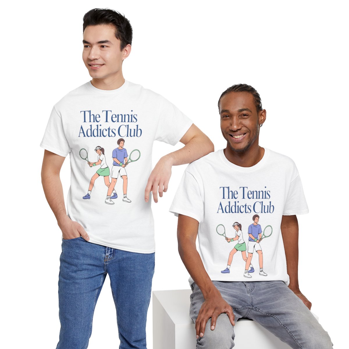 TENNIS ADDICTS CLUB - Tennis Basic Tee