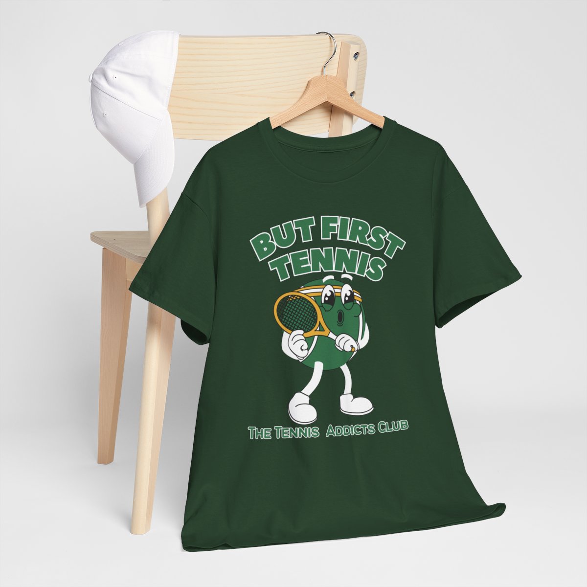 BUT FIRST TENNIS 3 - Tennis Basic Tee