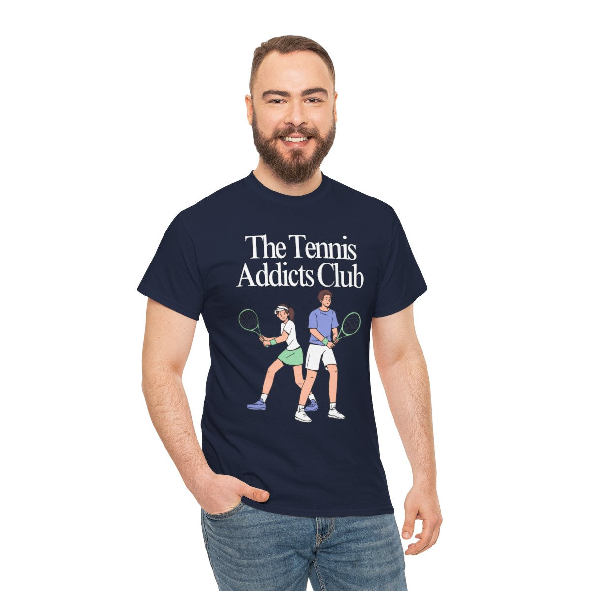 TENNIS ADDICTS CLUB - Tennis Basic Tee