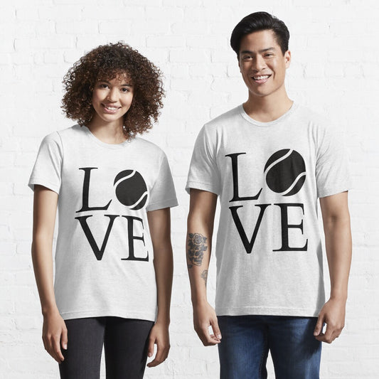 LOVE 1 - Tennis Basic Tee