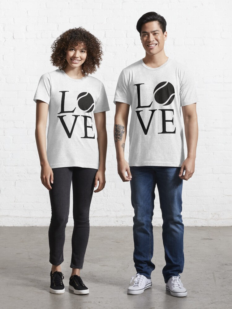 LOVE 1 - Tennis Basic Tee