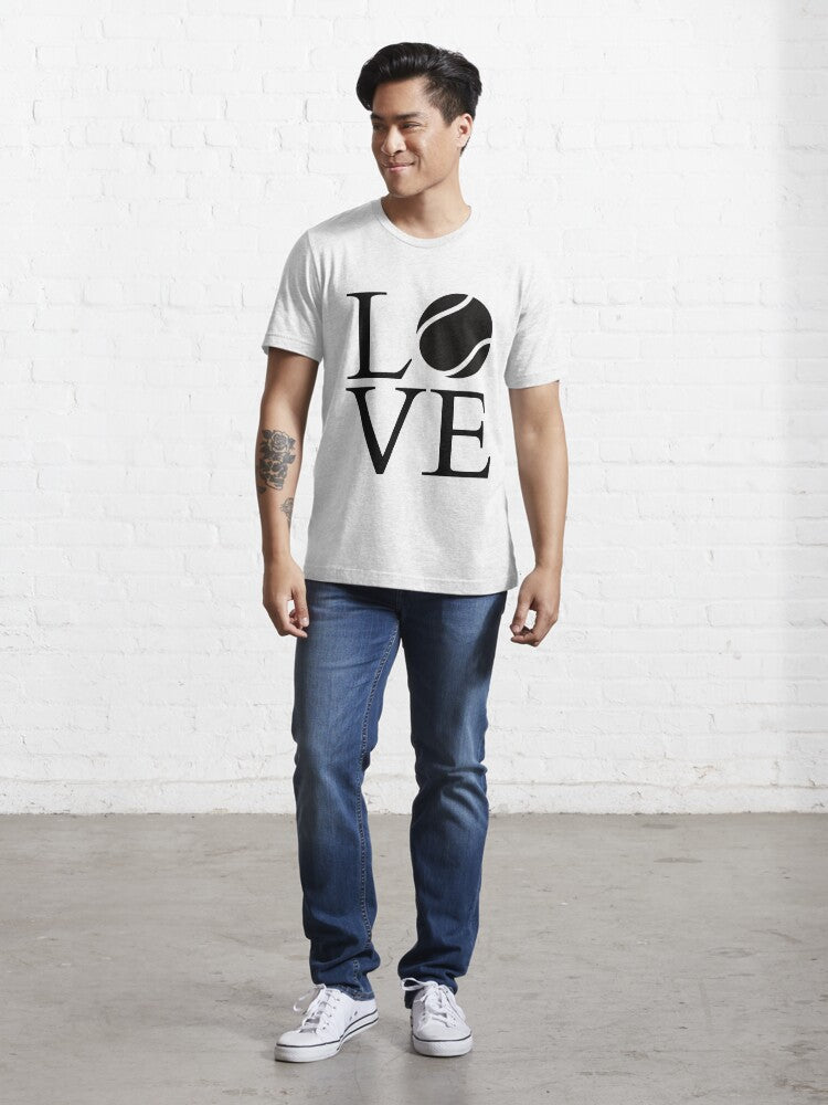 LOVE 1 - Tennis Basic Tee