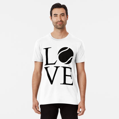 LOVE 1 - Tennis Basic Tee