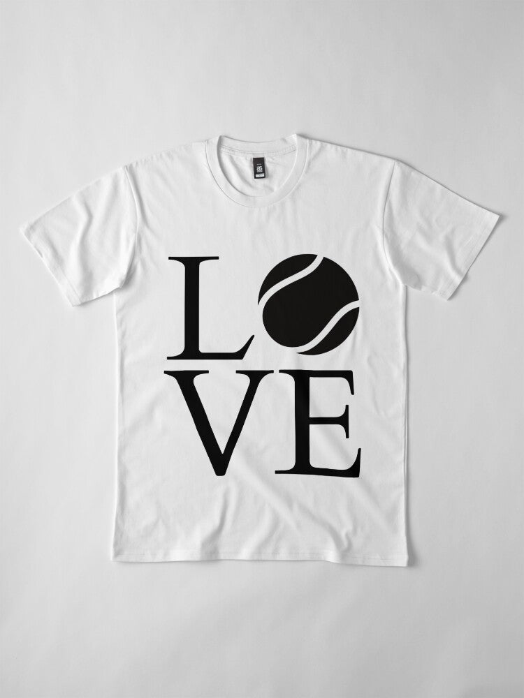 LOVE 1 - Tennis Basic Tee