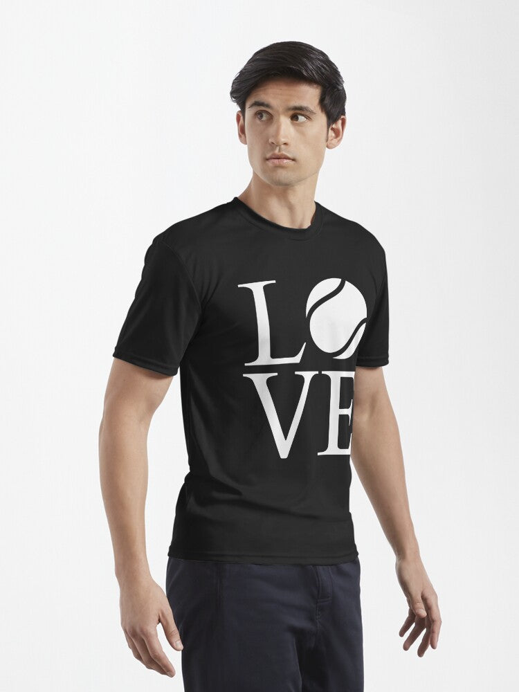 LOVE 1 - Tennis Basic Tee