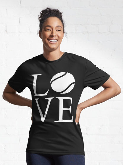 LOVE 1 - Tennis Basic Tee