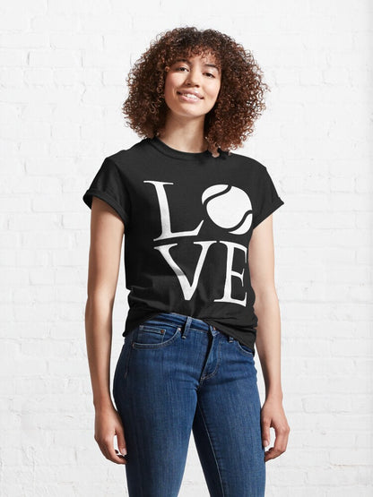 LOVE 1 - Tennis Basic Tee