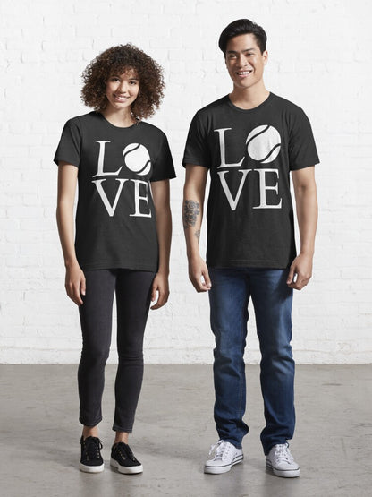 LOVE 1 - Tennis Basic Tee