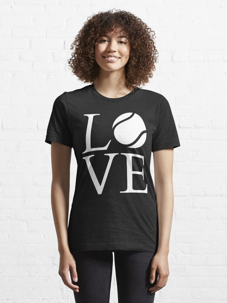 LOVE 1 - Tennis Basic Tee