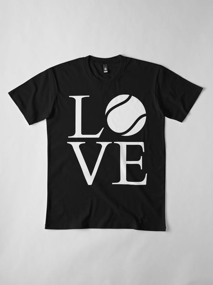 LOVE 1 - Tennis Basic Tee