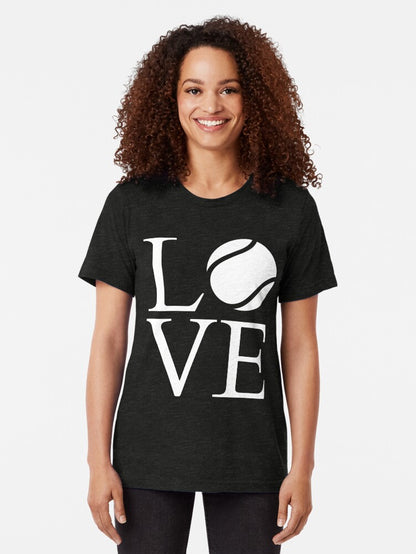 LOVE 1 - Tennis Basic Tee