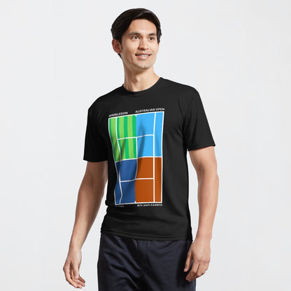 GRANDSLAM TOURNAMENTS 1 - Tennis Basic Tee