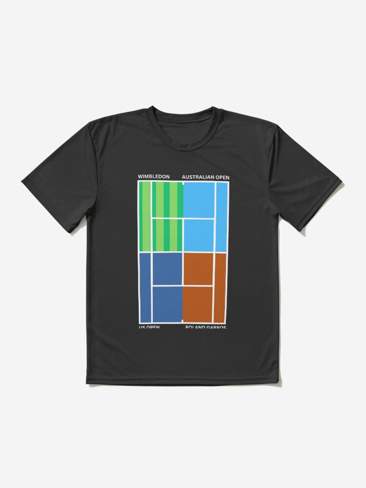 GRANDSLAM TOURNAMENTS 1 - Tennis Basic Tee