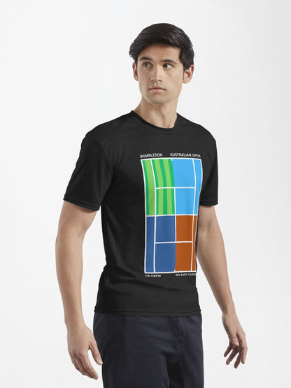 GRANDSLAM TOURNAMENTS 1 - Tennis Basic Tee