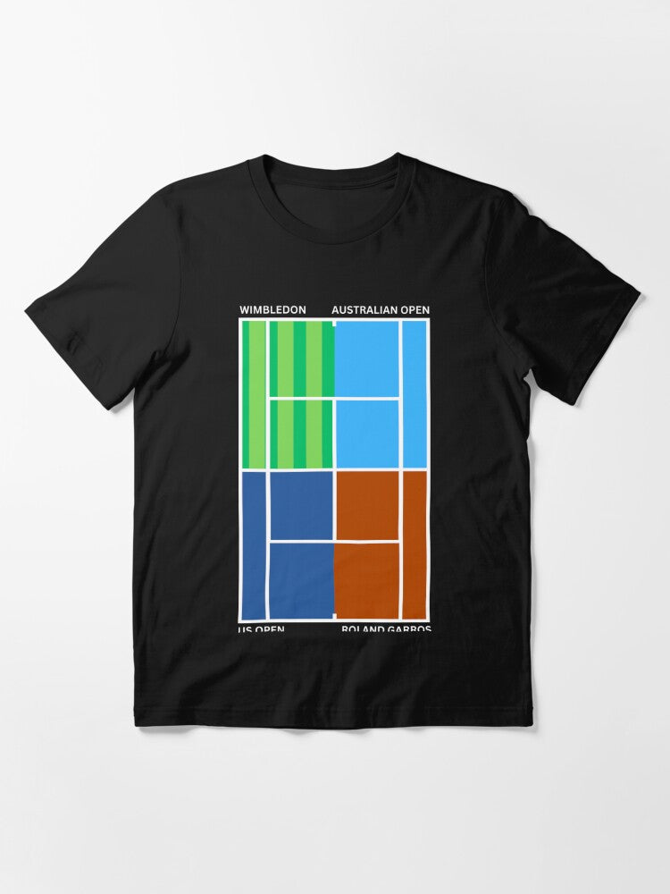 GRANDSLAM TOURNAMENTS 1 - Tennis Basic Tee