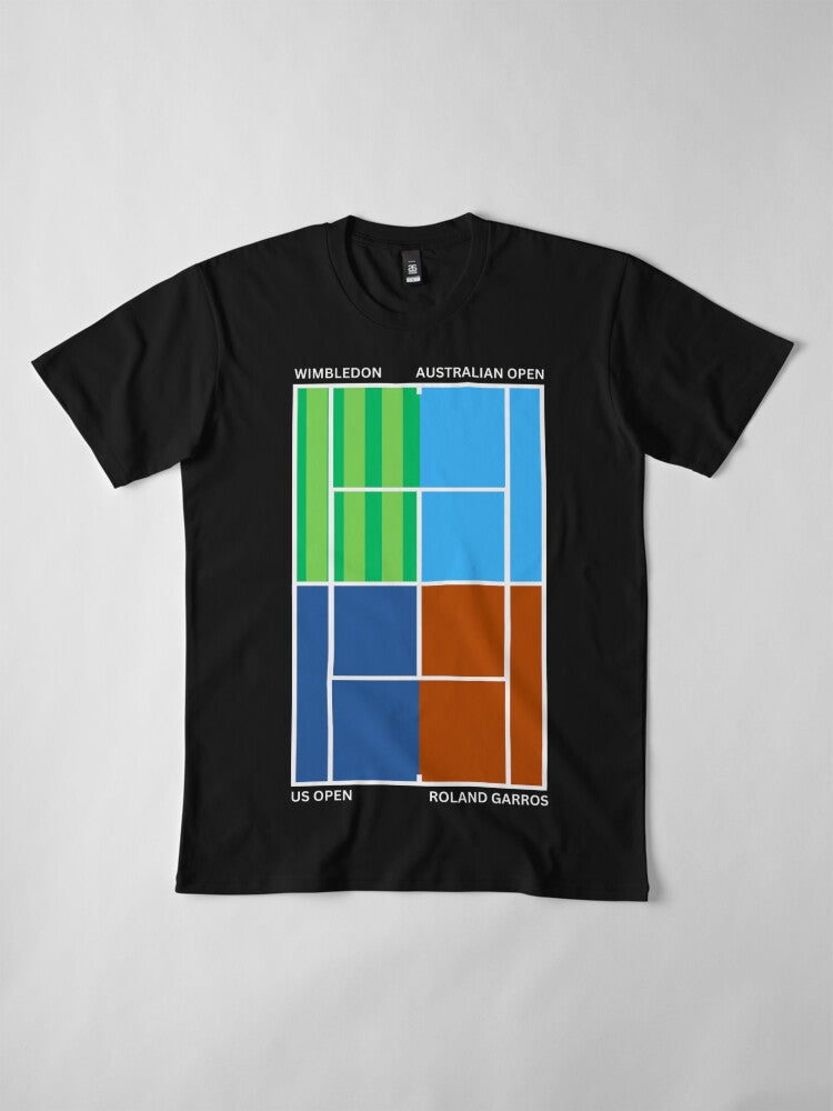 GRANDSLAM TOURNAMENTS 1 - Tennis Basic Tee