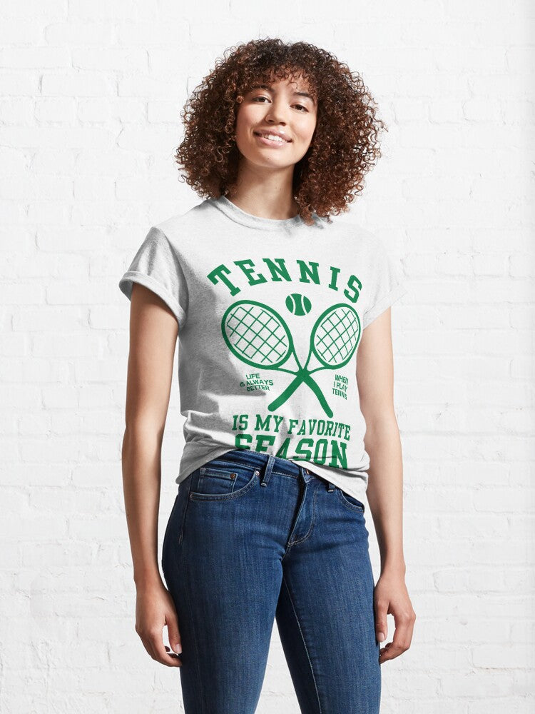 TENNIS SEASON - Tennis Basic Tee