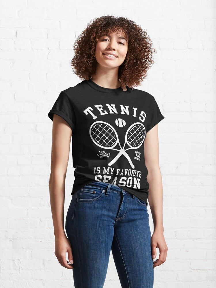 TENNIS SEASON - Tennis Basic Tee