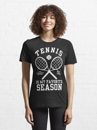 TENNIS SEASON - Tennis Basic Tee