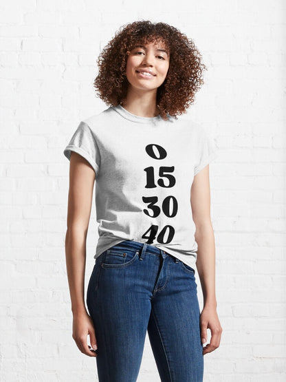 SCORE 1 - Tennis Basic Tee