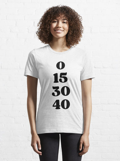 SCORE 1 - Tennis Basic Tee