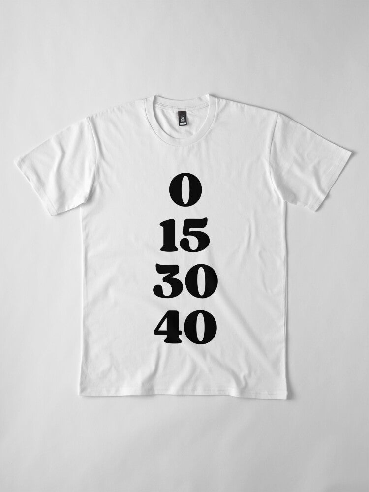 SCORE 1 - Tennis Basic Tee