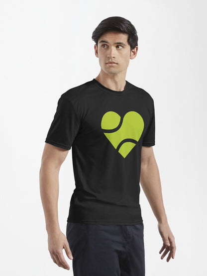 HEART - BALL - Tennis Basic Tee