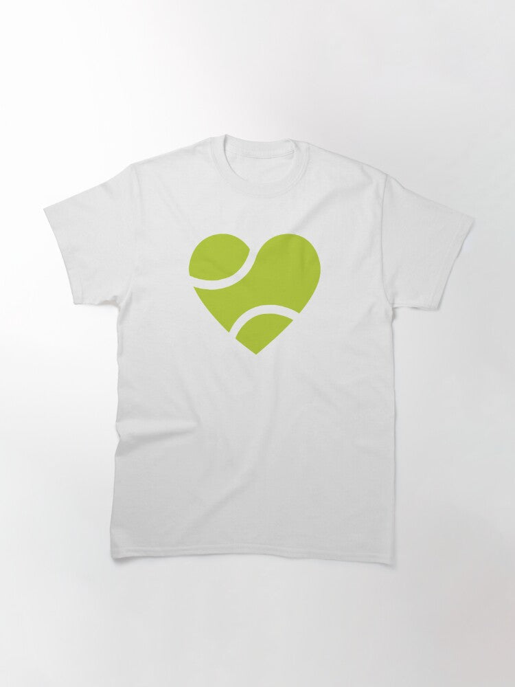 HEART - BALL - Tennis Basic Tee