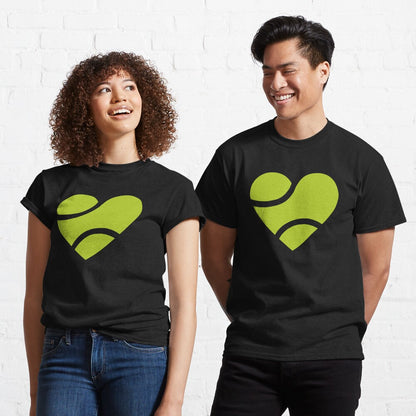 HEART - BALL - Tennis Basic Tee