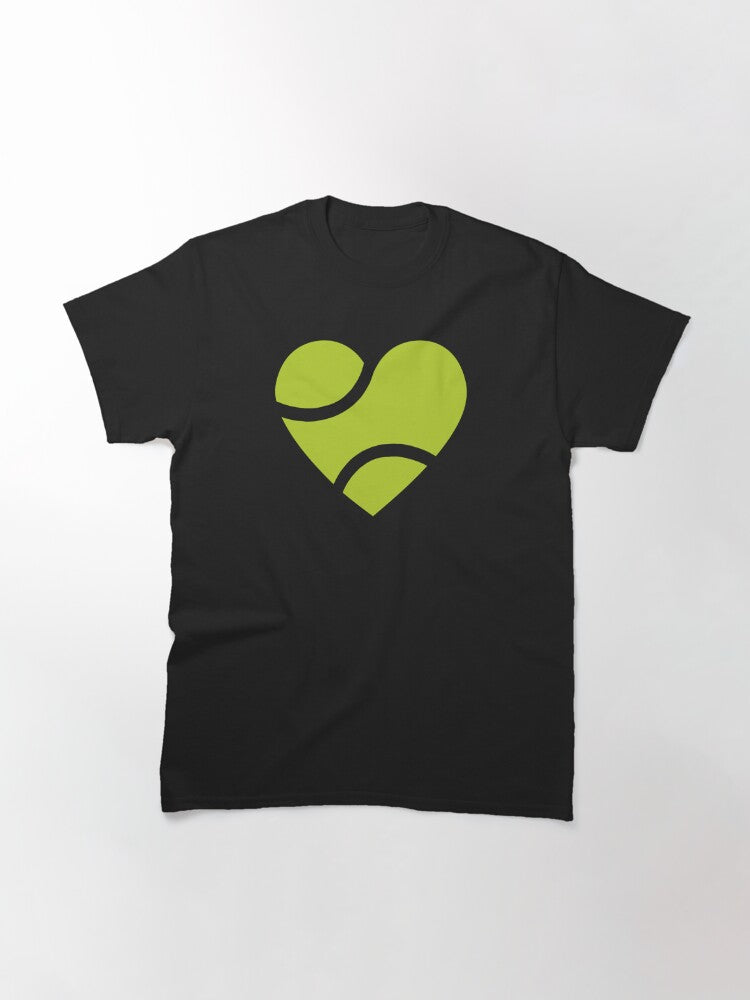 HEART - BALL - Tennis Basic Tee