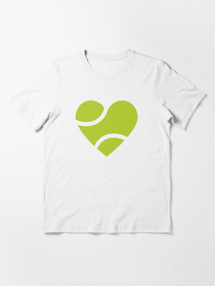 HEART - BALL - Tennis Basic Tee