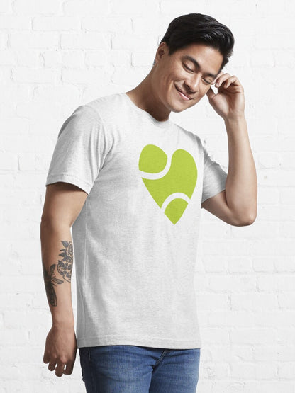 HEART - BALL - Tennis Basic Tee