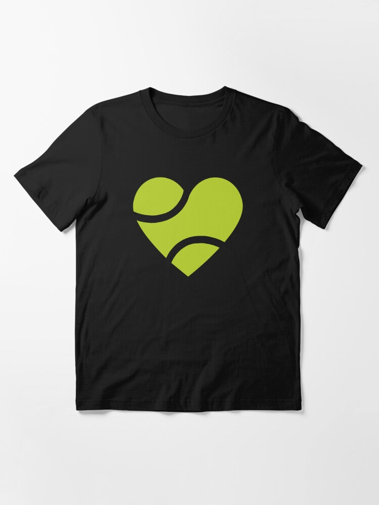 HEART - BALL - Tennis Basic Tee