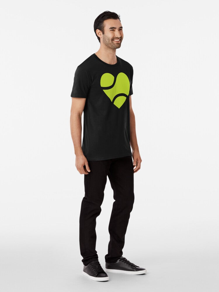 HEART - BALL - Tennis Basic Tee