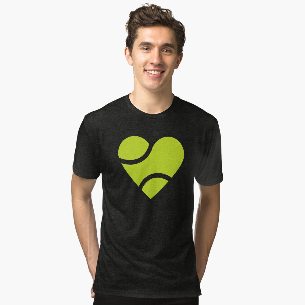 HEART - BALL - Tennis Basic Tee