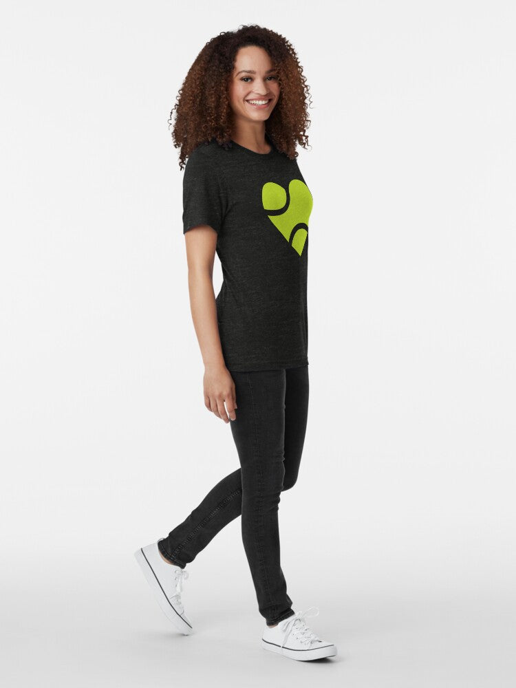 HEART - BALL - Tennis Basic Tee